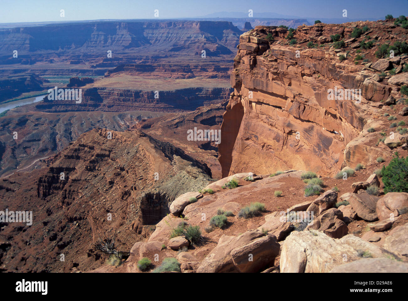 L'Utah. Moab. Dead Horse State Park. Banque D'Images