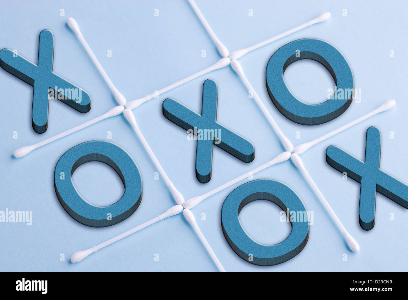 Orteil de Tick tack Banque D'Images