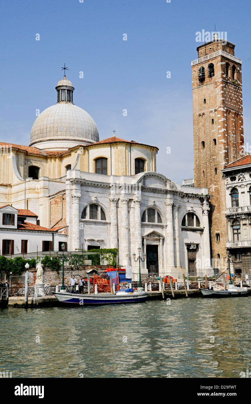16ème siècle, l'église conçue par Palladio, Venise, Italie Banque D'Images