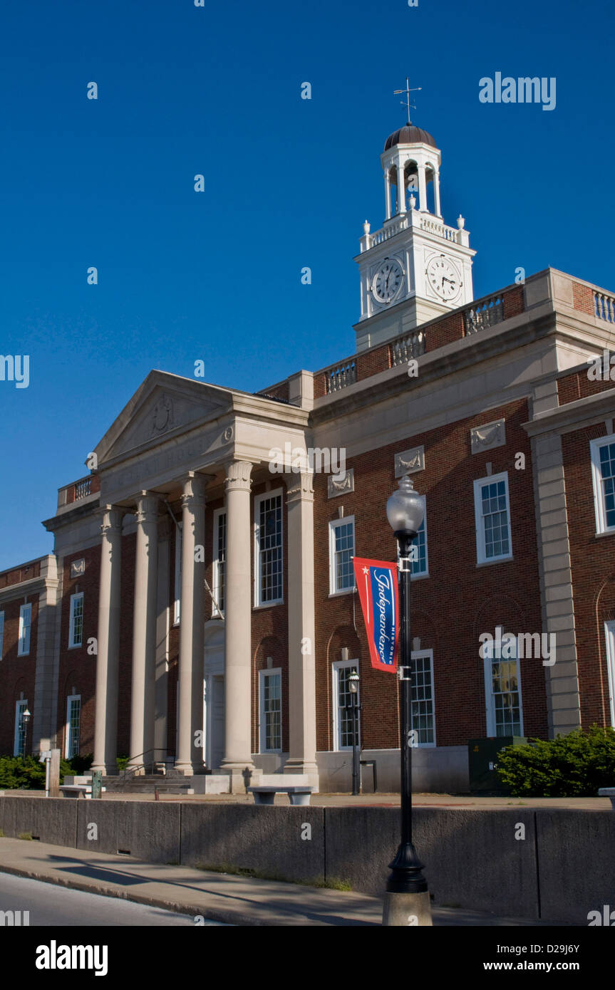 Historique Jackson County Courthouse. Banque D'Images