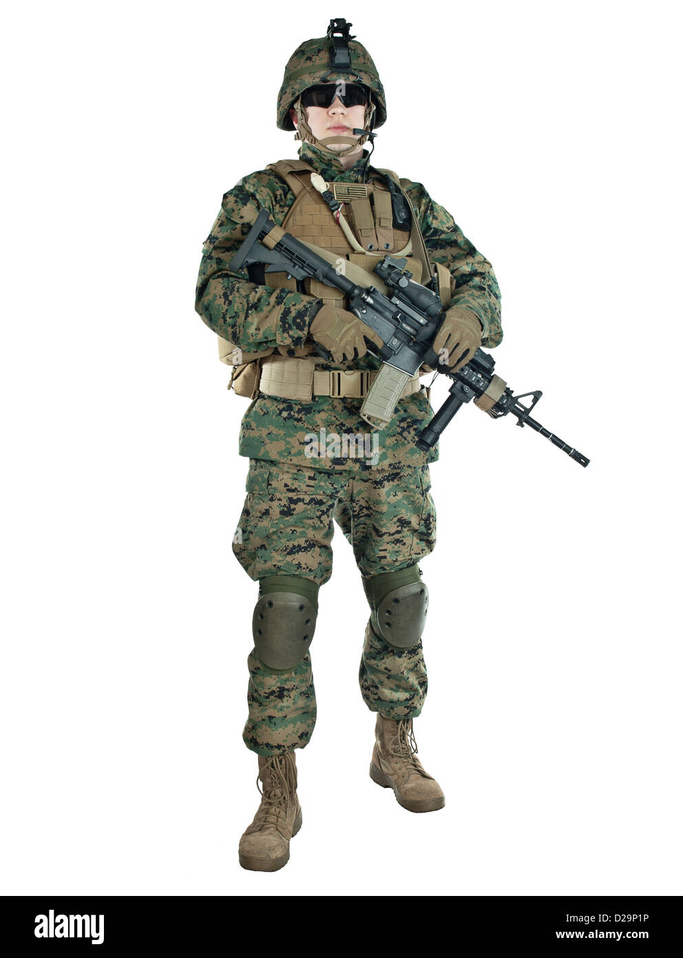 Soldat américain Banque D'Images