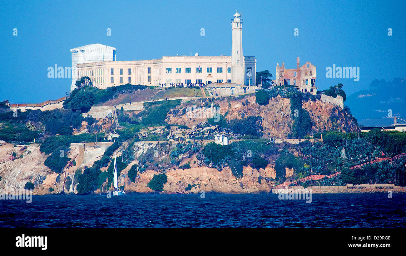 Alcatraz Banque D'Images