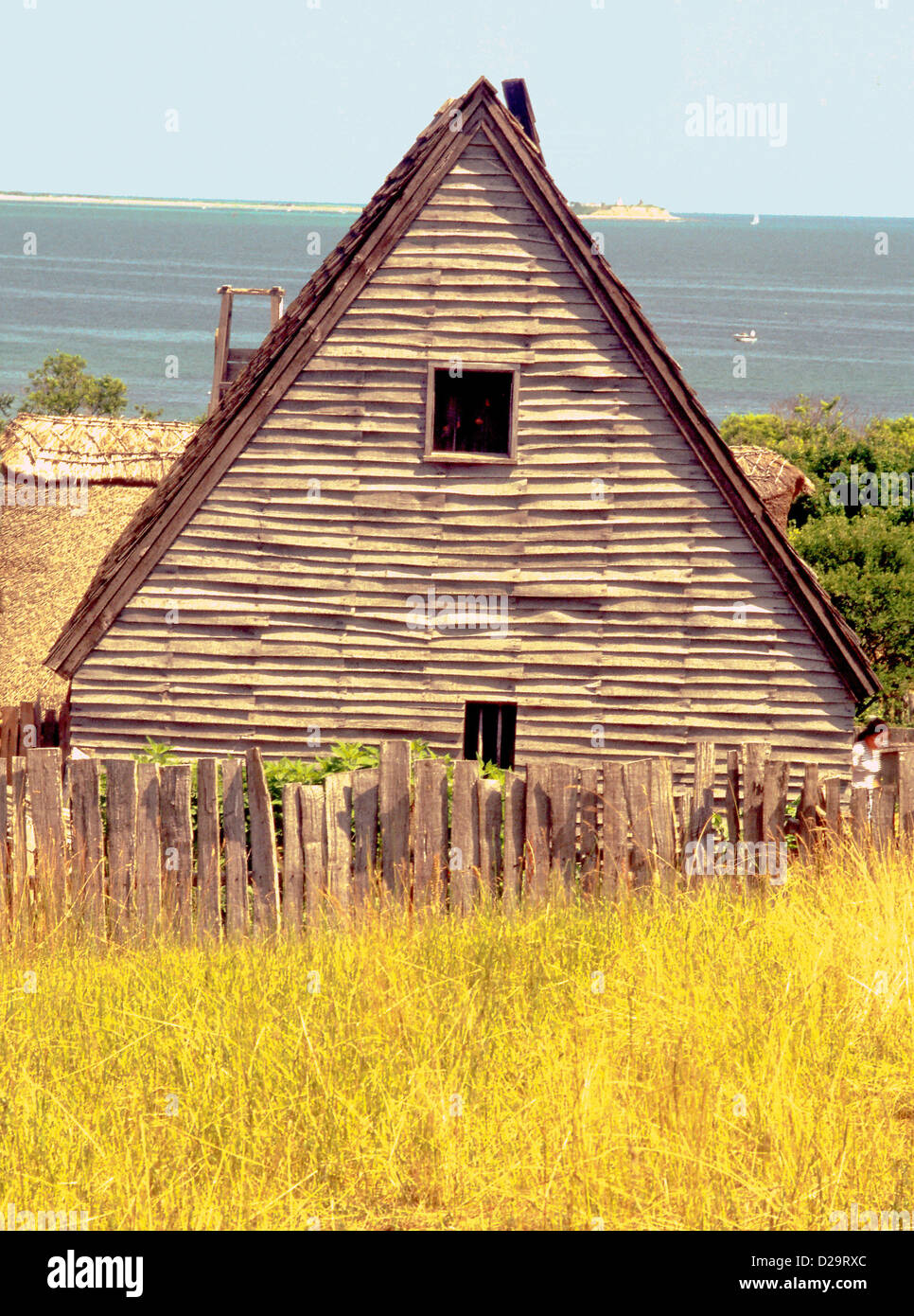Logement Plimouth Plantation Banque D'Images