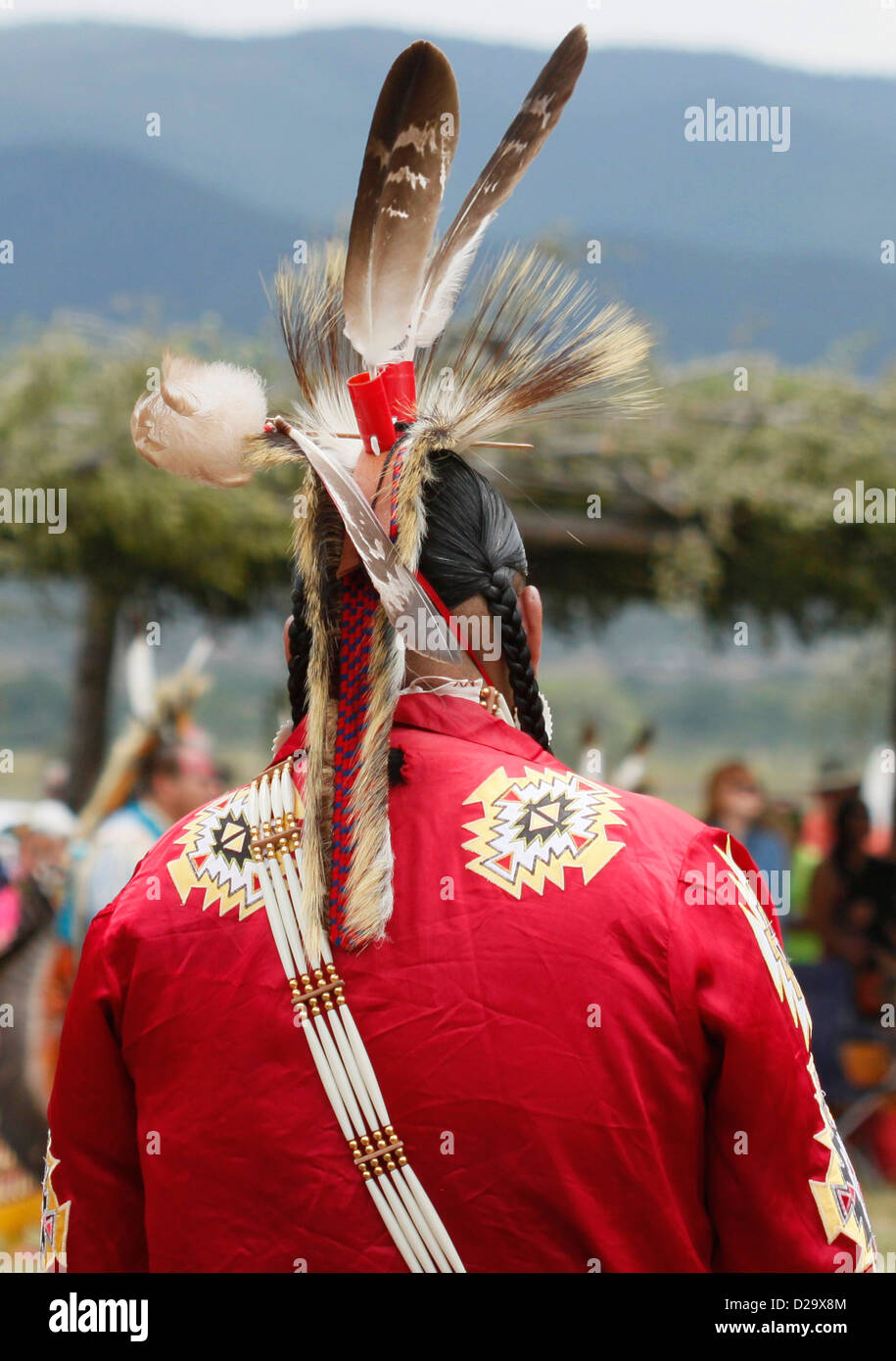Native American Elder Banque D'Images