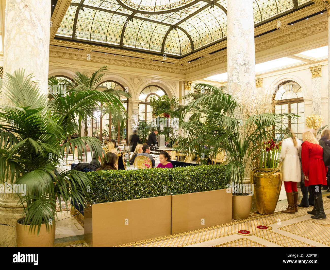 Palm Court, Plaza Hotel, NYC Banque D'Images