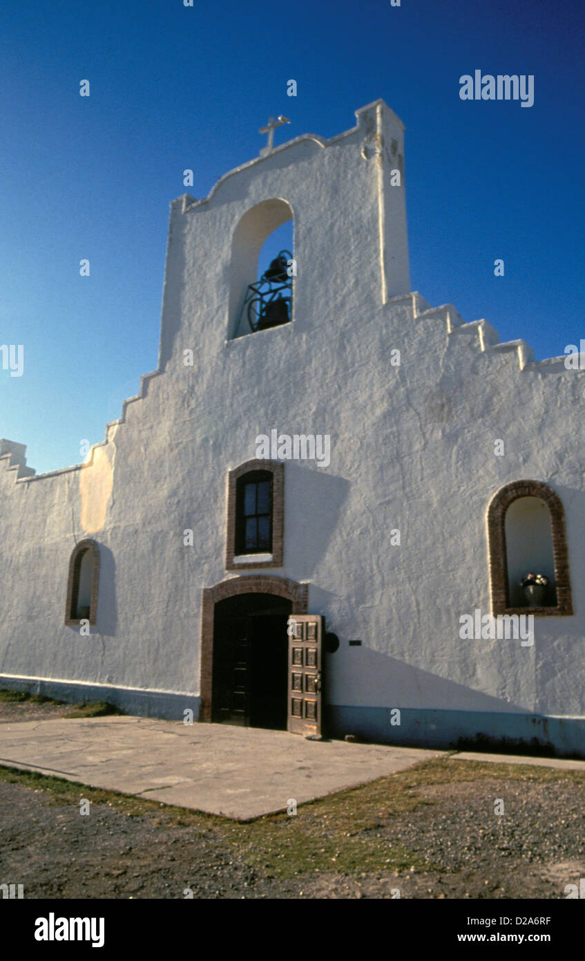 Texas, El Paso, Mission Banque D'Images