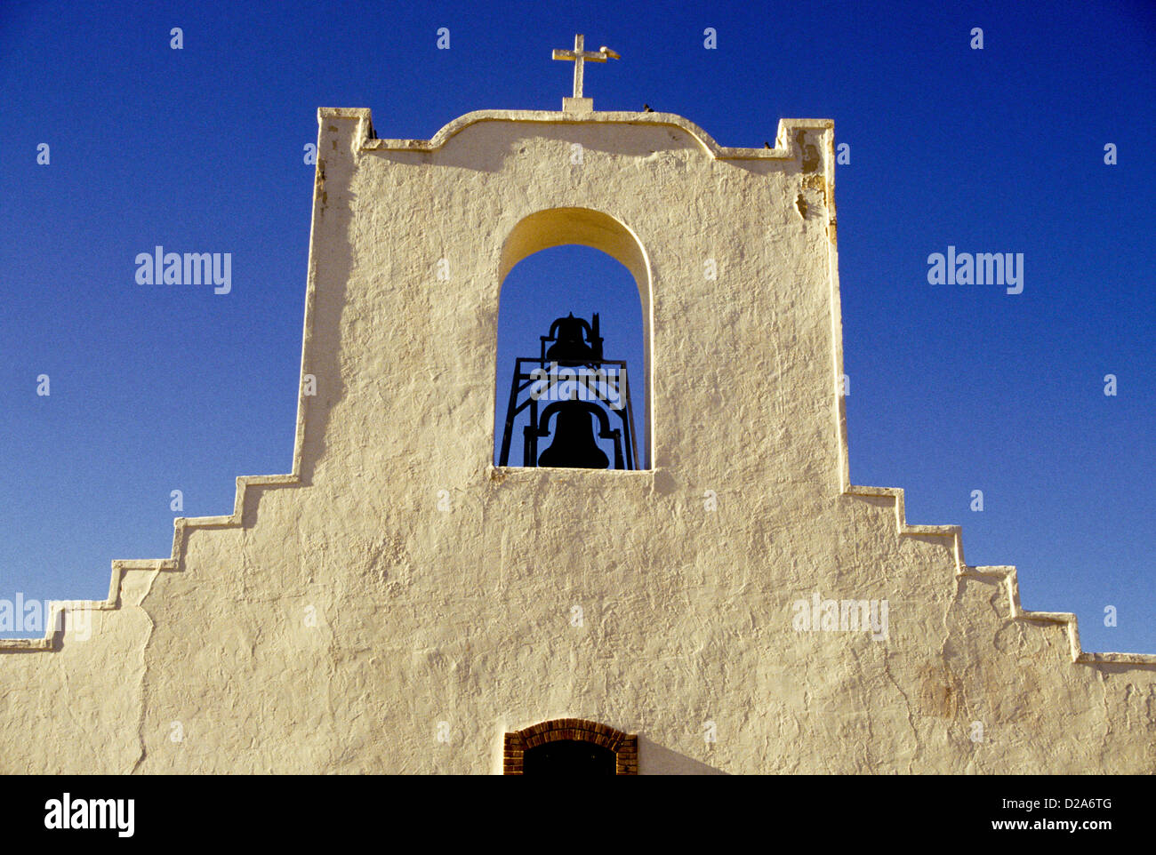 El Paso, Texas. Mission. Banque D'Images
