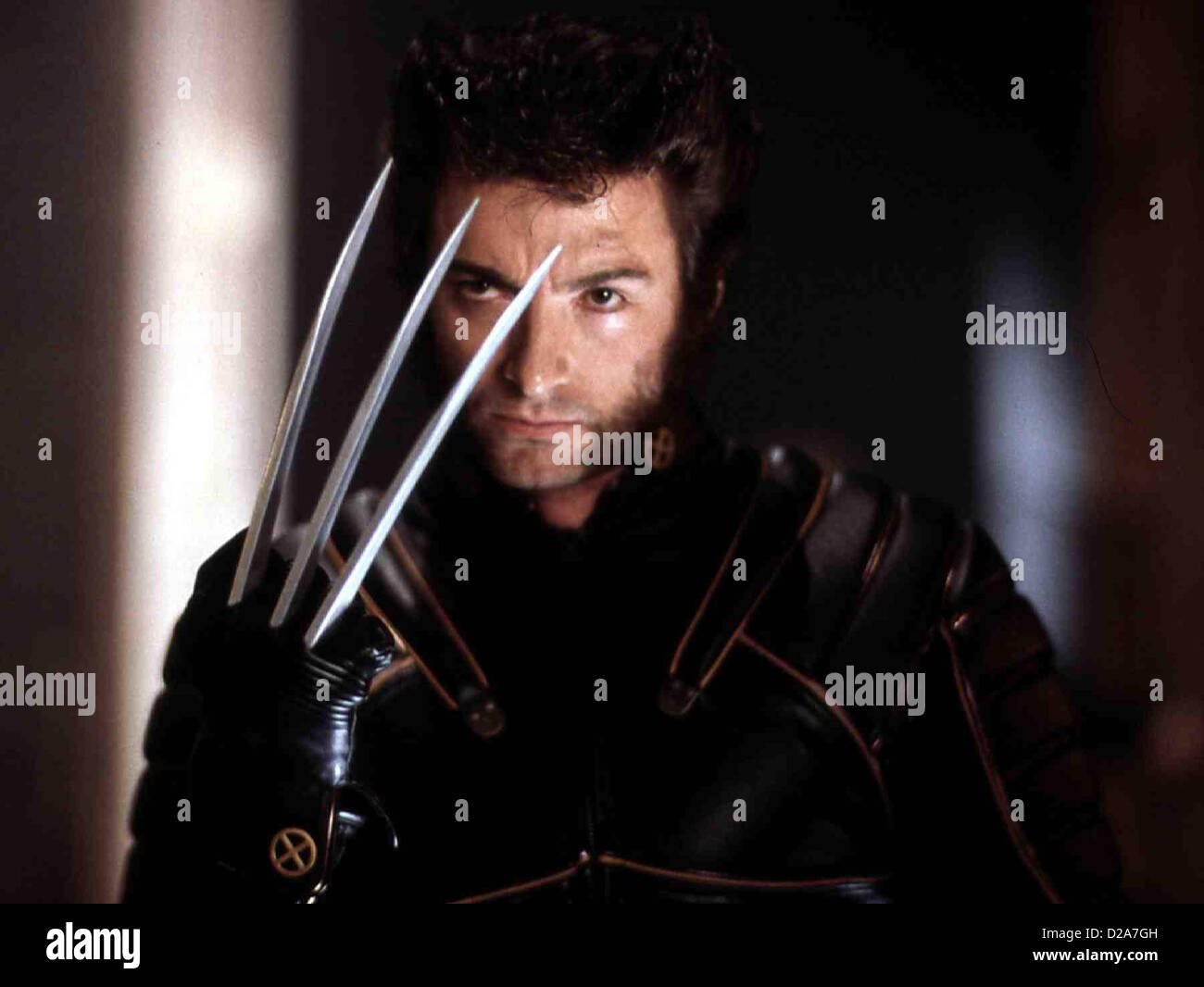 X-Men X-Men Wolverine (Hugh Jackman) *** légende locale *** 2000 20th Century Fox Banque D'Images