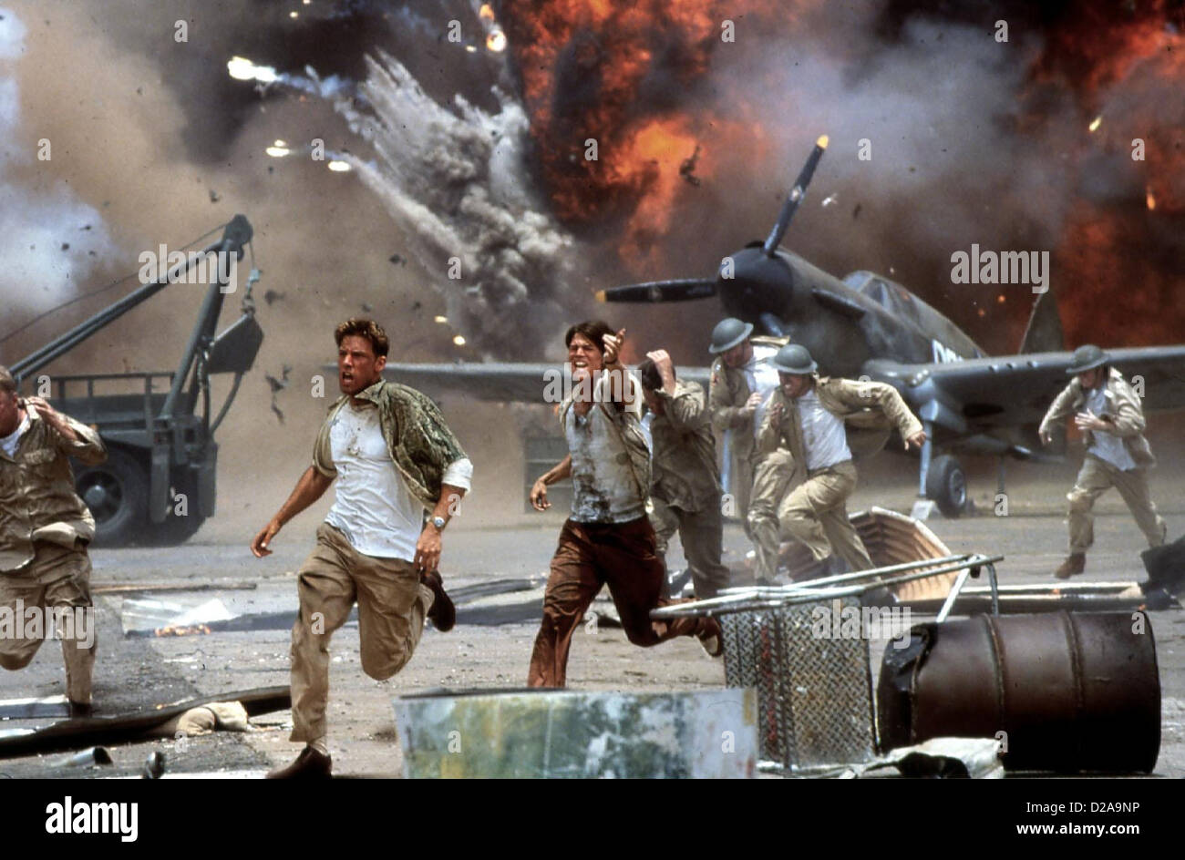 Pearl Harbor Pearl Harbor Ben Affleck, Josh Hartnett *** *** Local Caption 2001 Buena Vista International Banque D'Images