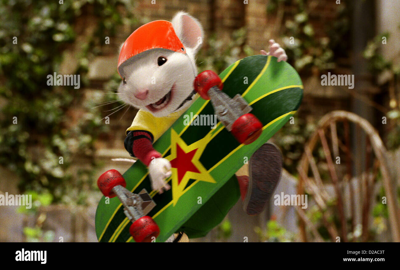 Stuart Little 2 Stuart Little 2 Stuart Little *** *** Local Caption 2002 Columbia Pictures Banque D'Images