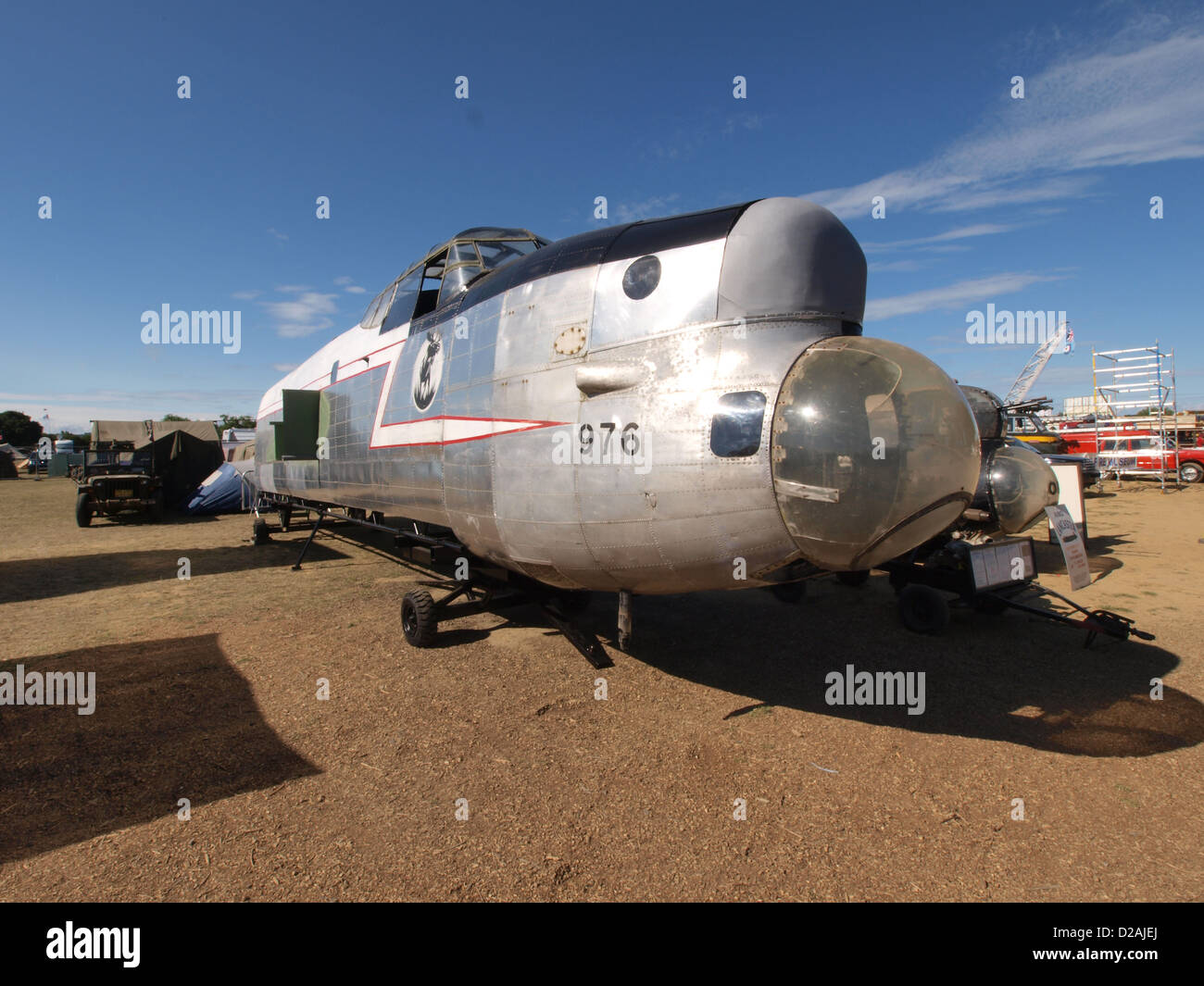 976 Avro Lancaster Banque D'Images