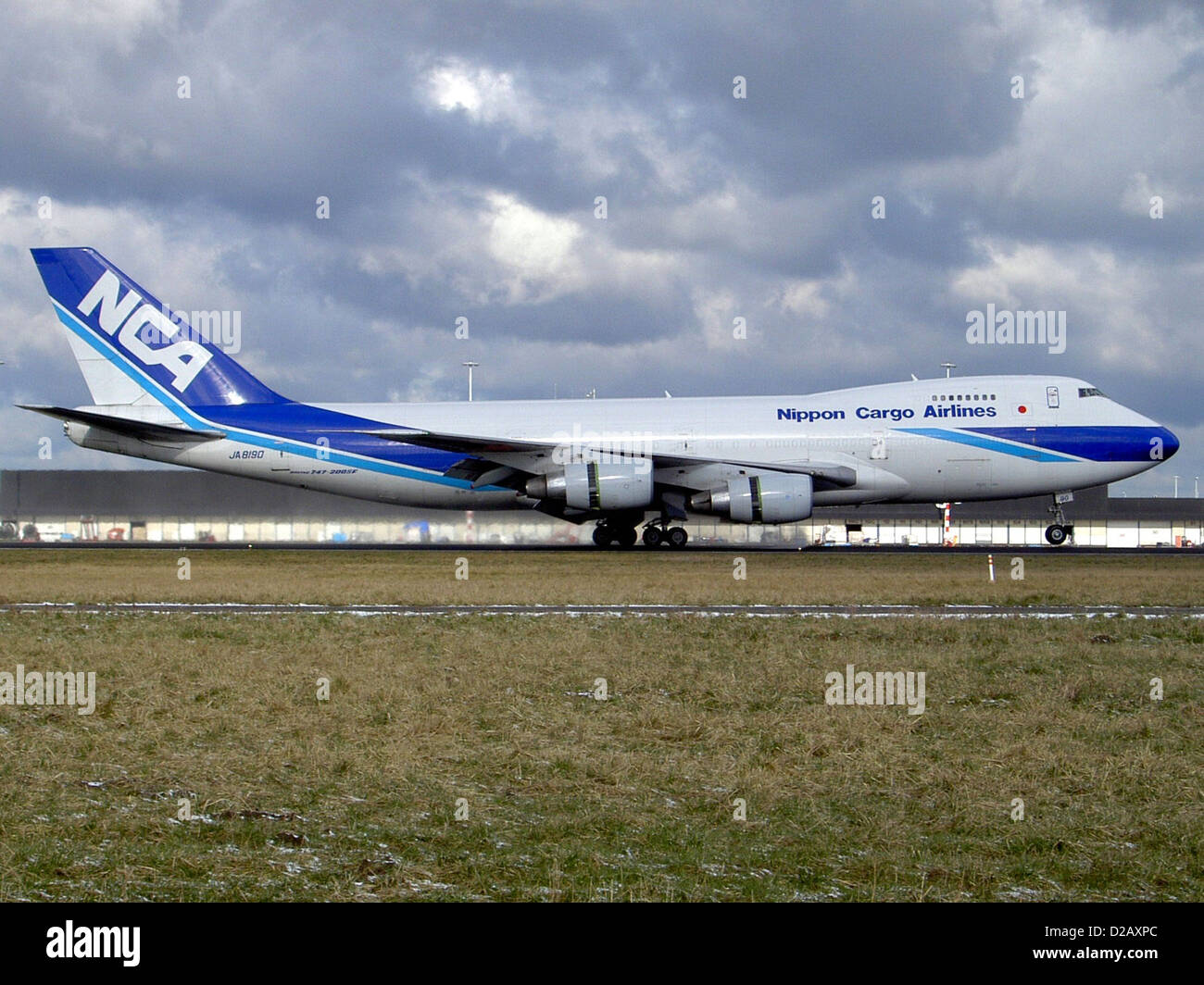 JA8190 Nippon Cargo Airlines Boeing 747-281B(SF) Banque D'Images