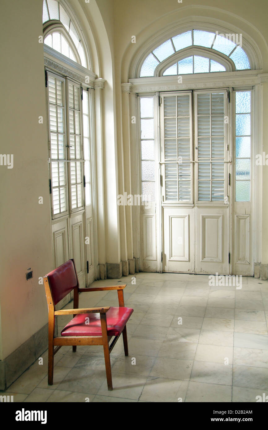 La Havane, Cuba, le Museo de la Revolucion dans l'ancien palais présidentiel Banque D'Images