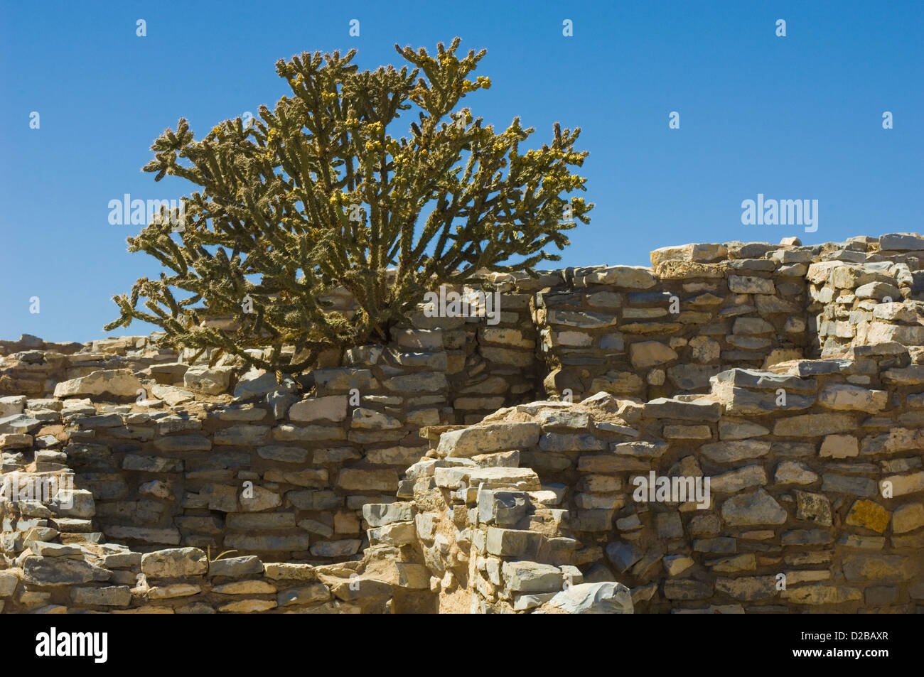 Salinas Pueblo Missions National Monument Nouveau Mexique Gran Quivira ruines Pueblos Salinas Valley Communauté Pueblo autrefois prospère Banque D'Images