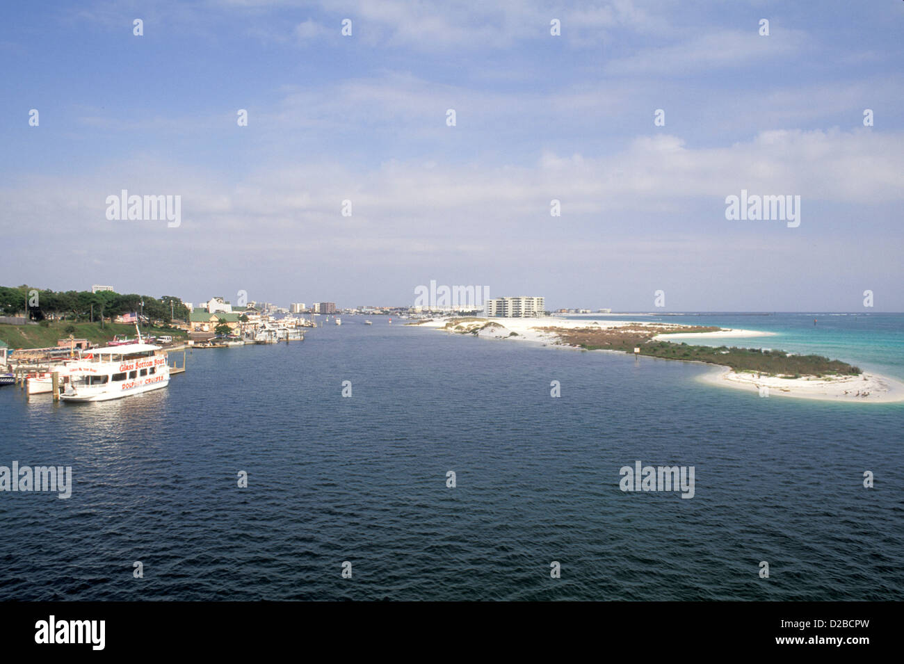 Floride, destin. Panhandle Banque D'Images