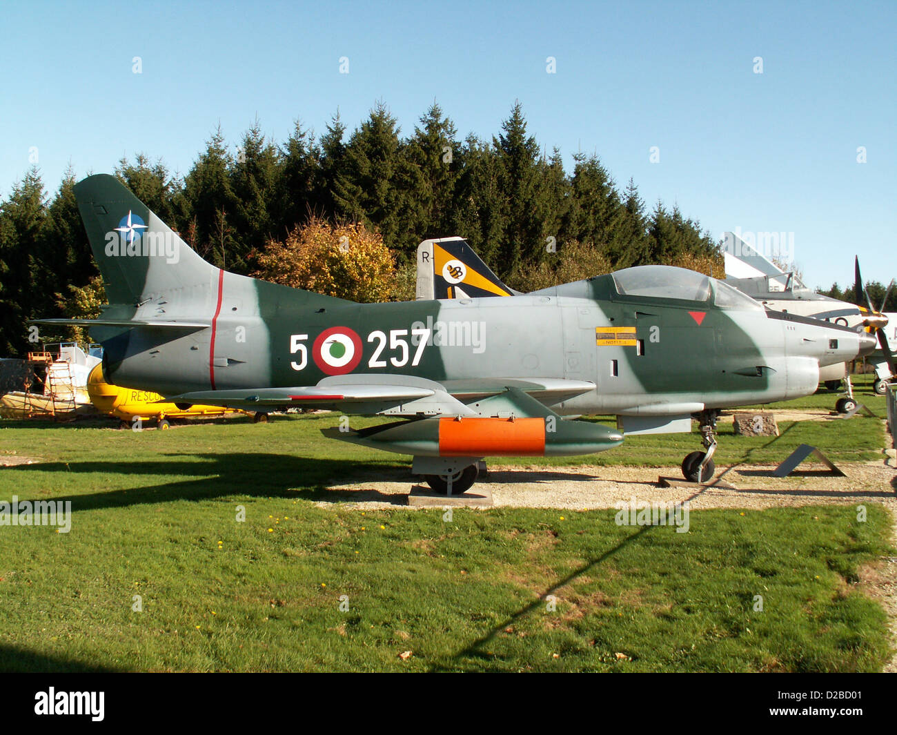 Luftwaffe Fiat G91 R-3 Banque D'Images