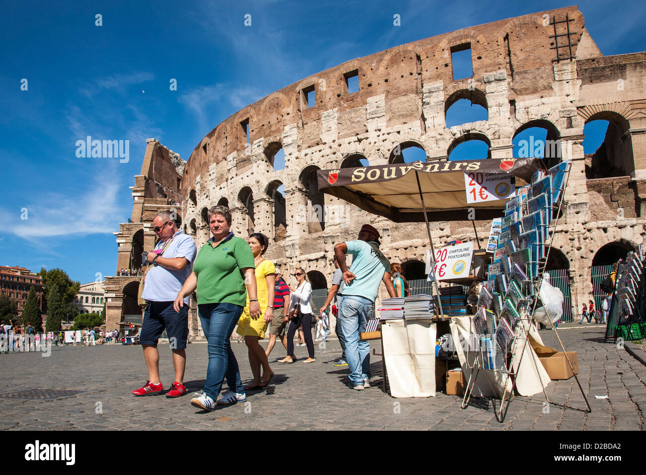 Le Colisée, Rome, Italie Banque D'Images