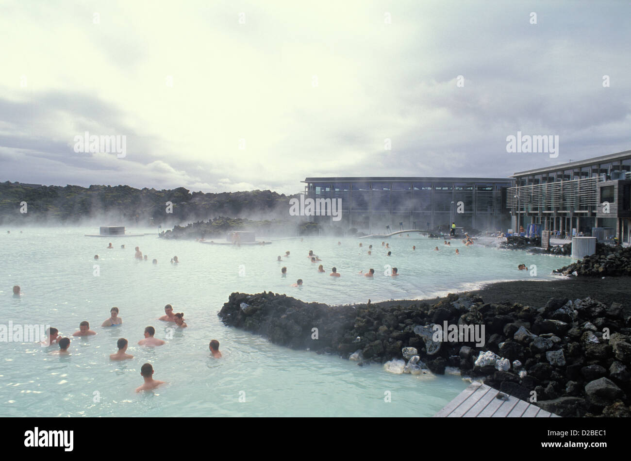 L'Islande. Blue Lagoon. Geo Thermo Spa. Banque D'Images