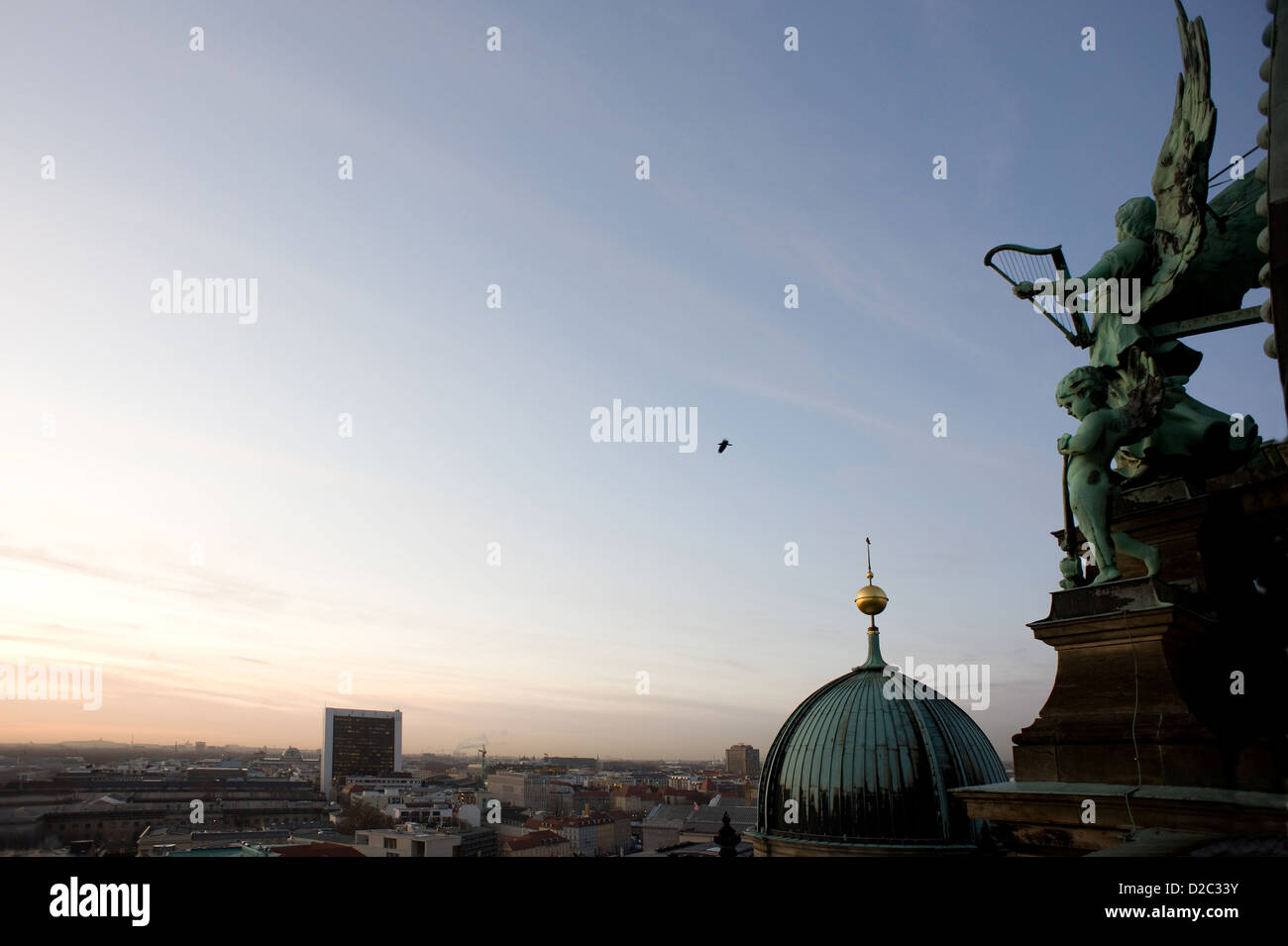 Berlin, Allemagne : la vue de la cathédrale de Berlin Banque D'Images