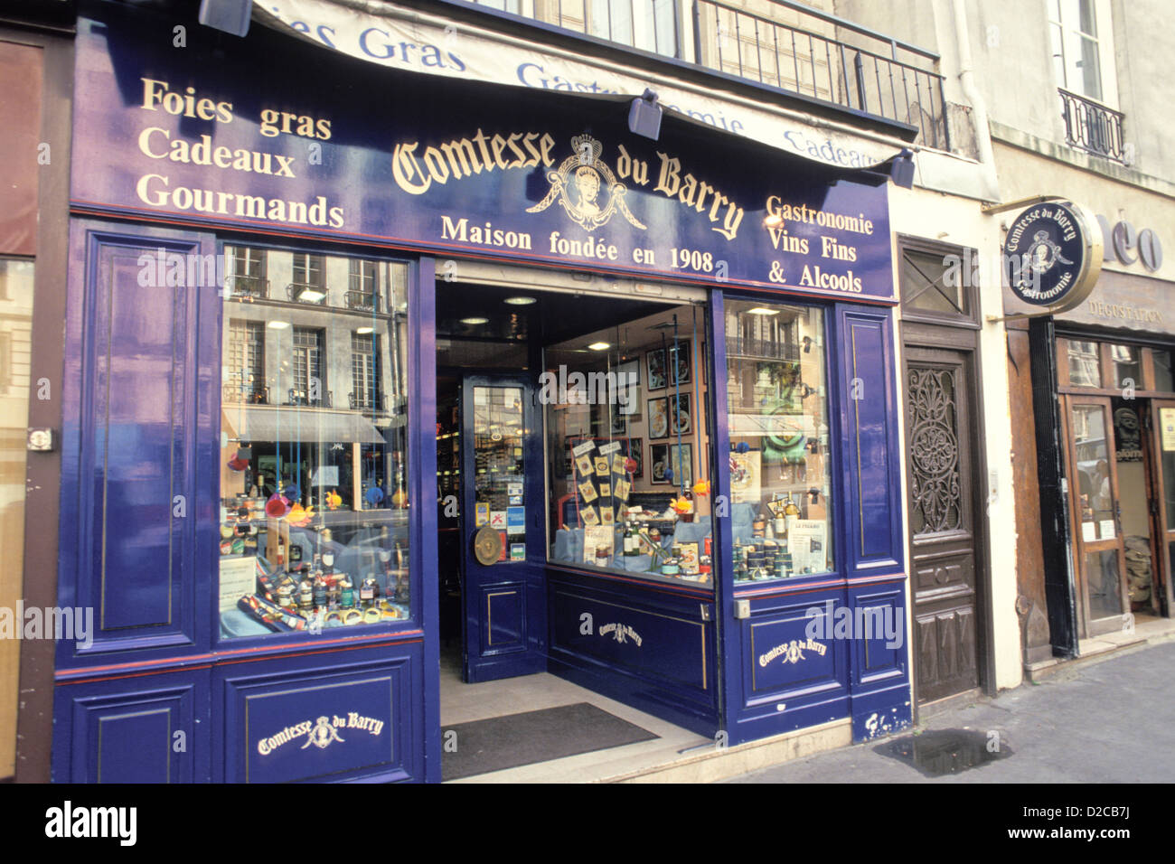 France, Paris, une boutique gastronomique Banque D'Images