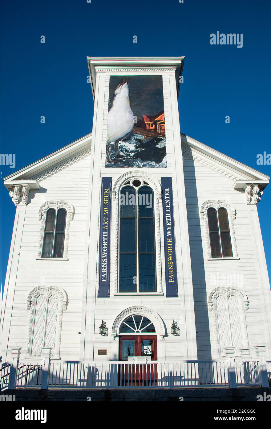 Wyeth Farnsworth, centre rockland, Maine, USA Banque D'Images