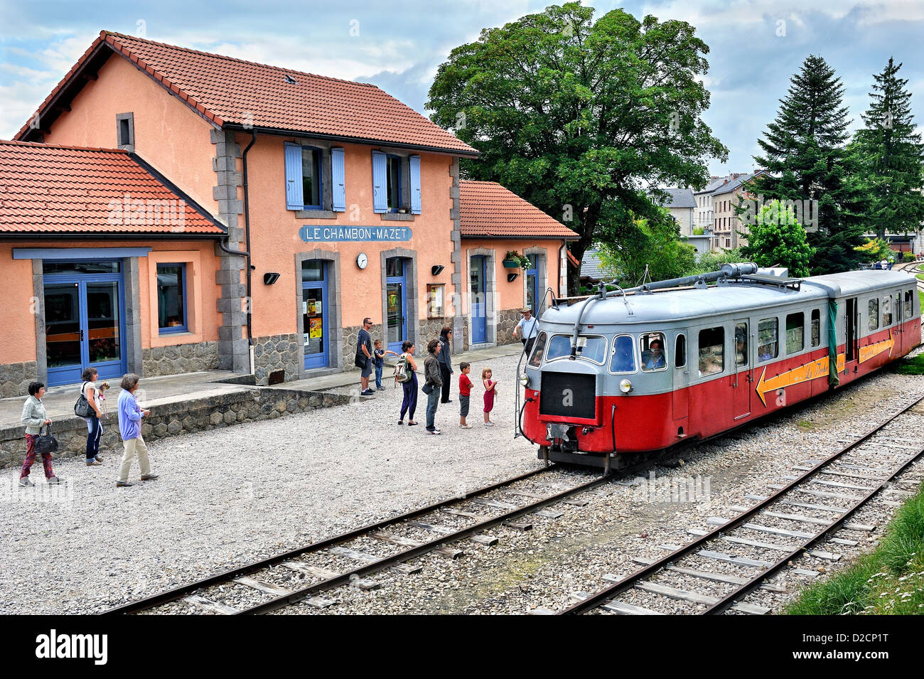 Les trains historiques : Velay-Express. La France. Banque D'Images