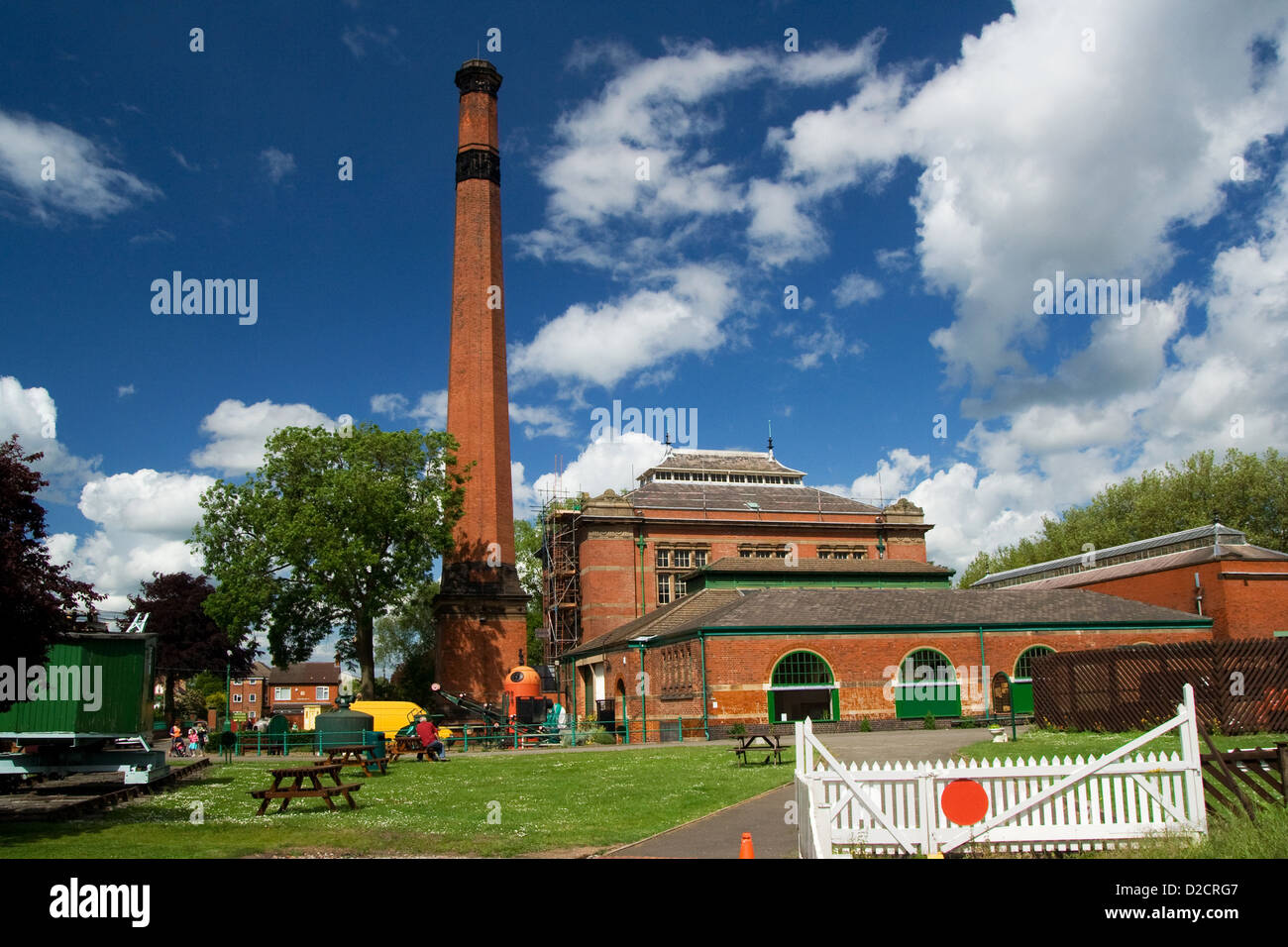 Hôtel de l'abbaye de station de pompage, de Leicester. Banque D'Images