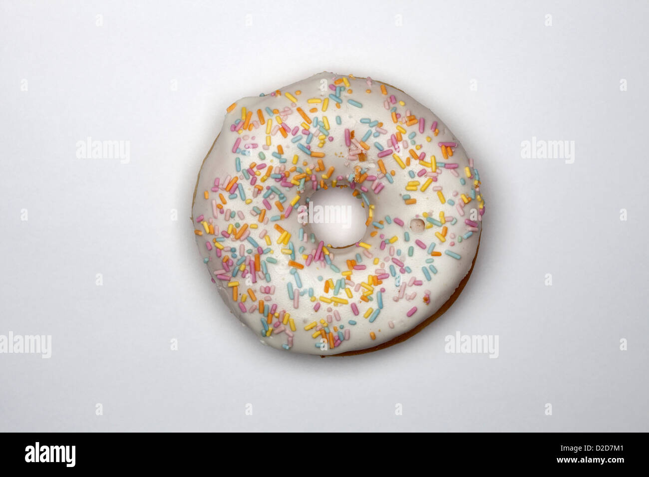 Un beignet Banque D'Images