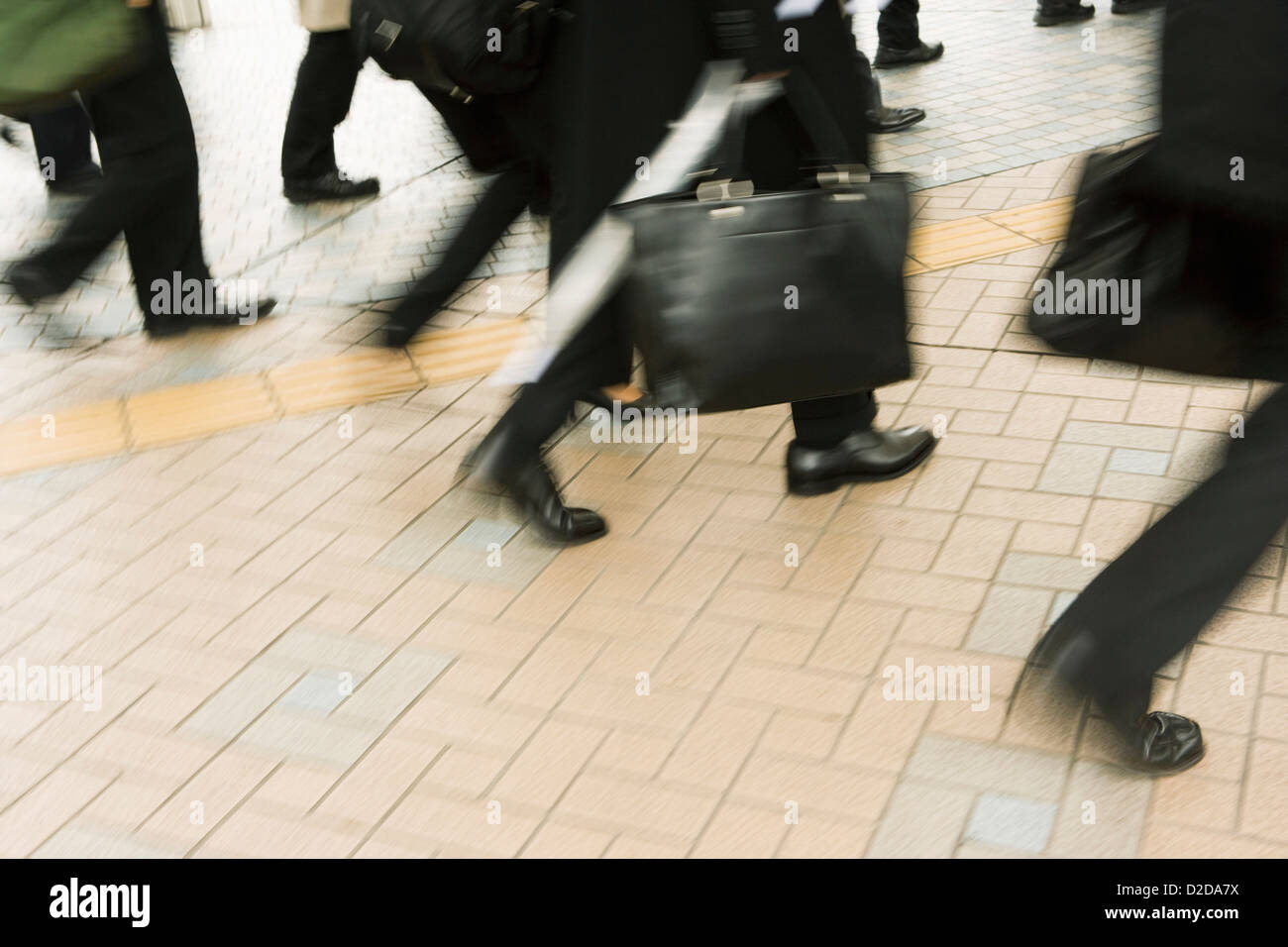 Les voyageurs en déplacement Banque D'Images