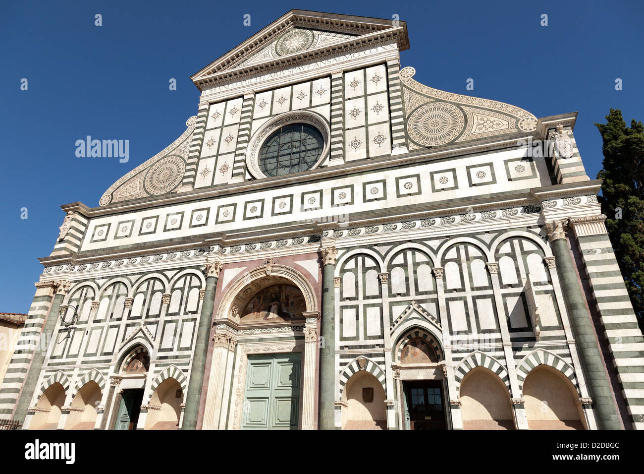 S. Maria Novella, Florence Banque D'Images
