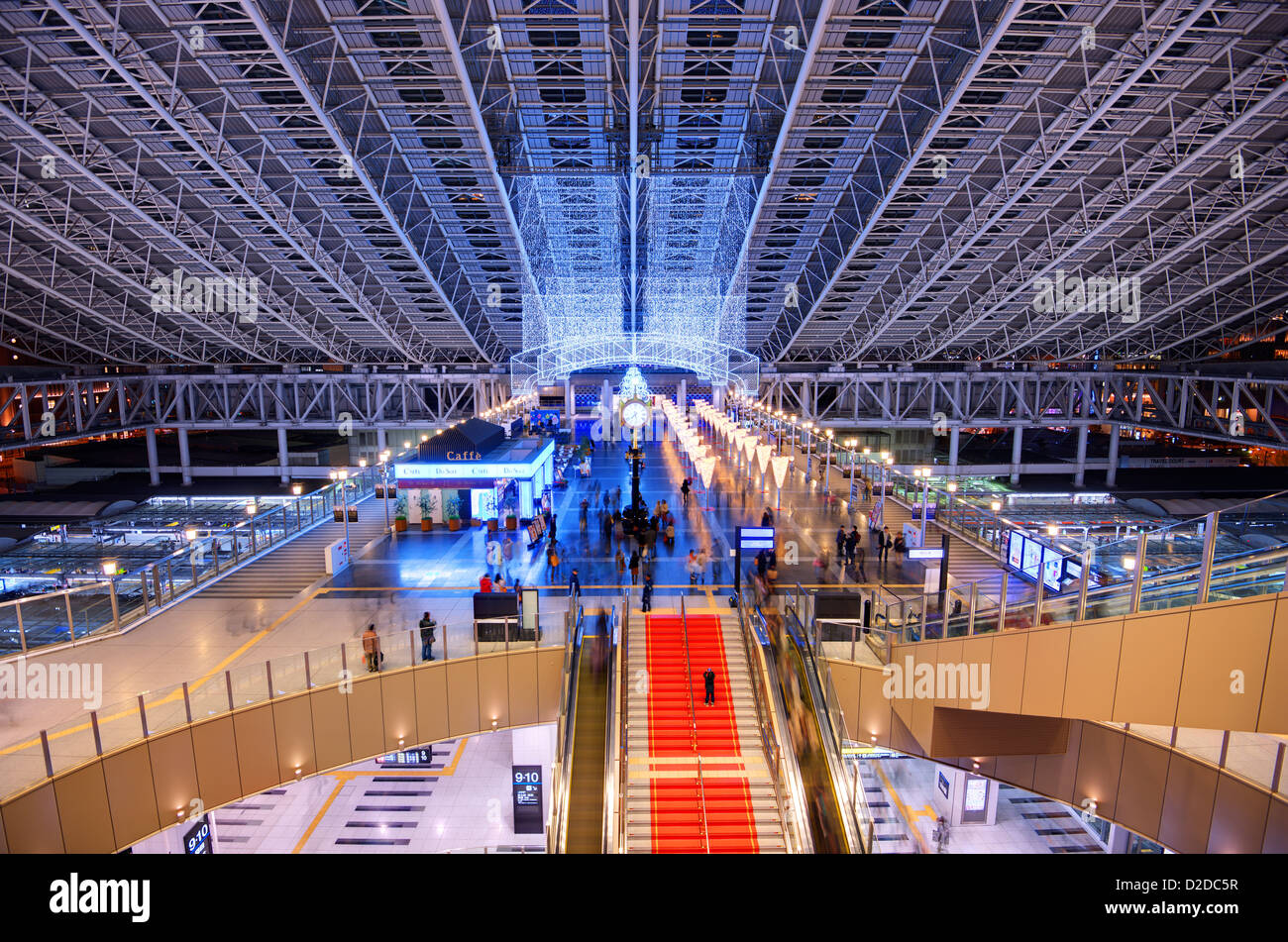 La gare de La Ville d'Osaka, 24 novembre 2012 à Osaka, Japon. Banque D'Images