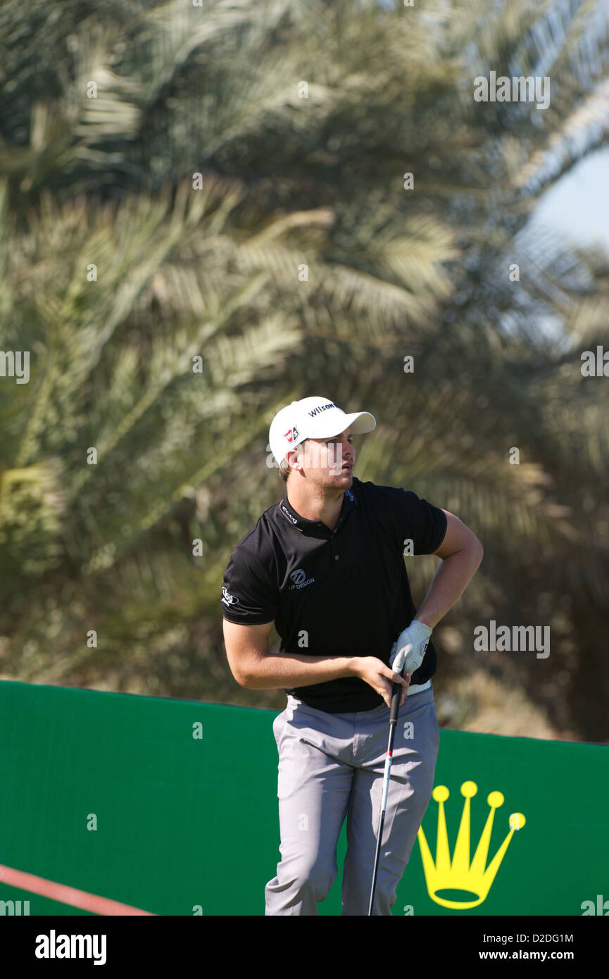 Tournoi de golf hsbc european tour Abu Dhabi 2013 Banque D'Images