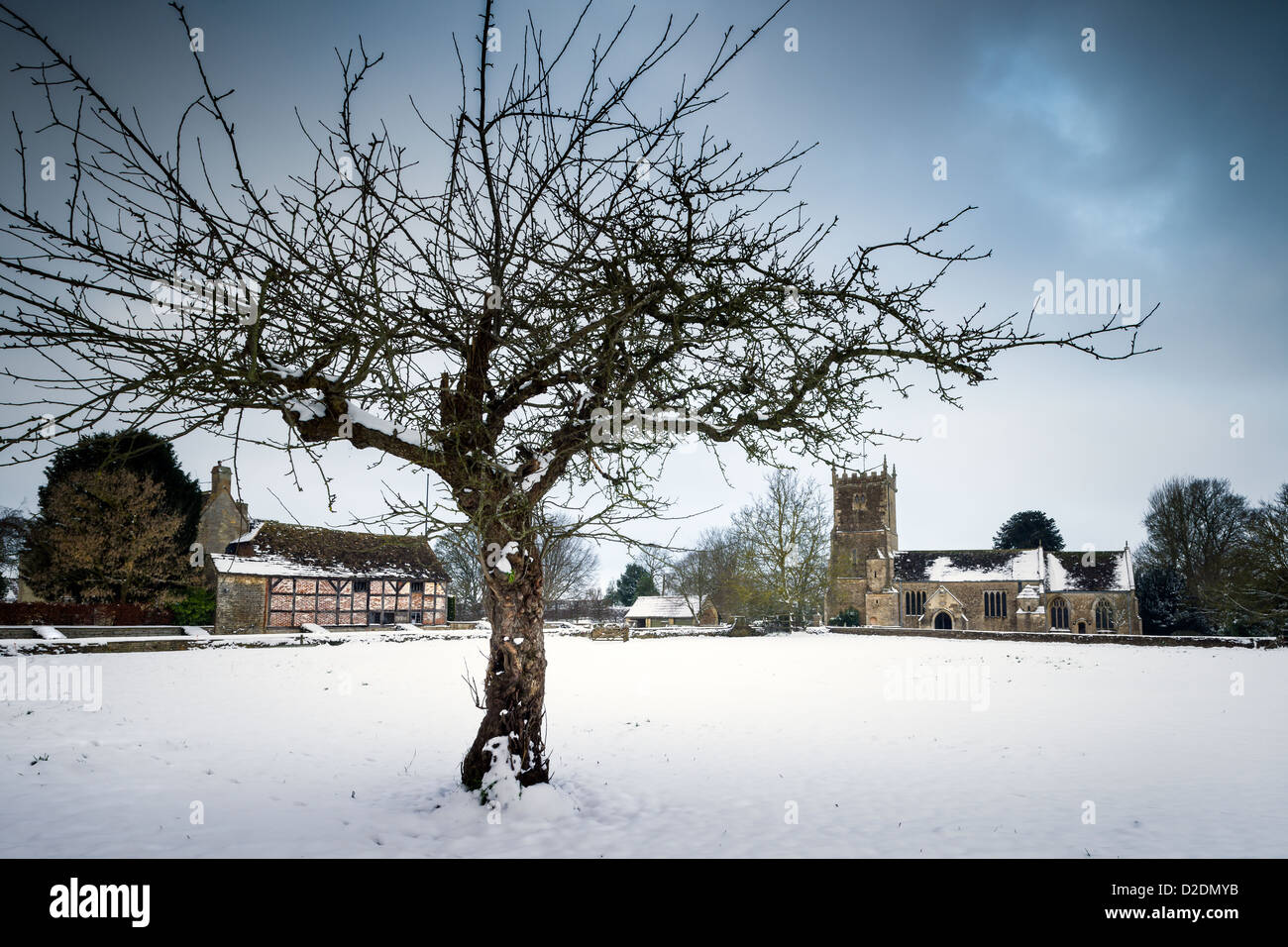 Grand Somerford Church - Wiltshire, Angleterre Banque D'Images