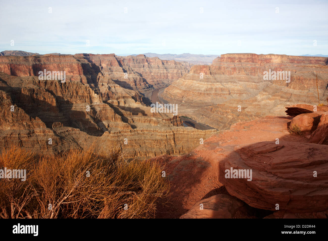 Guano Point Grand Canyon West arizona usa Banque D'Images