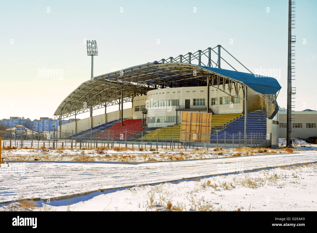 Championnat, Club, compétition, animation, événement, installation, fans, projecteur, Jeu, piscine, lecture, coin, sièges, spectato Banque D'Images