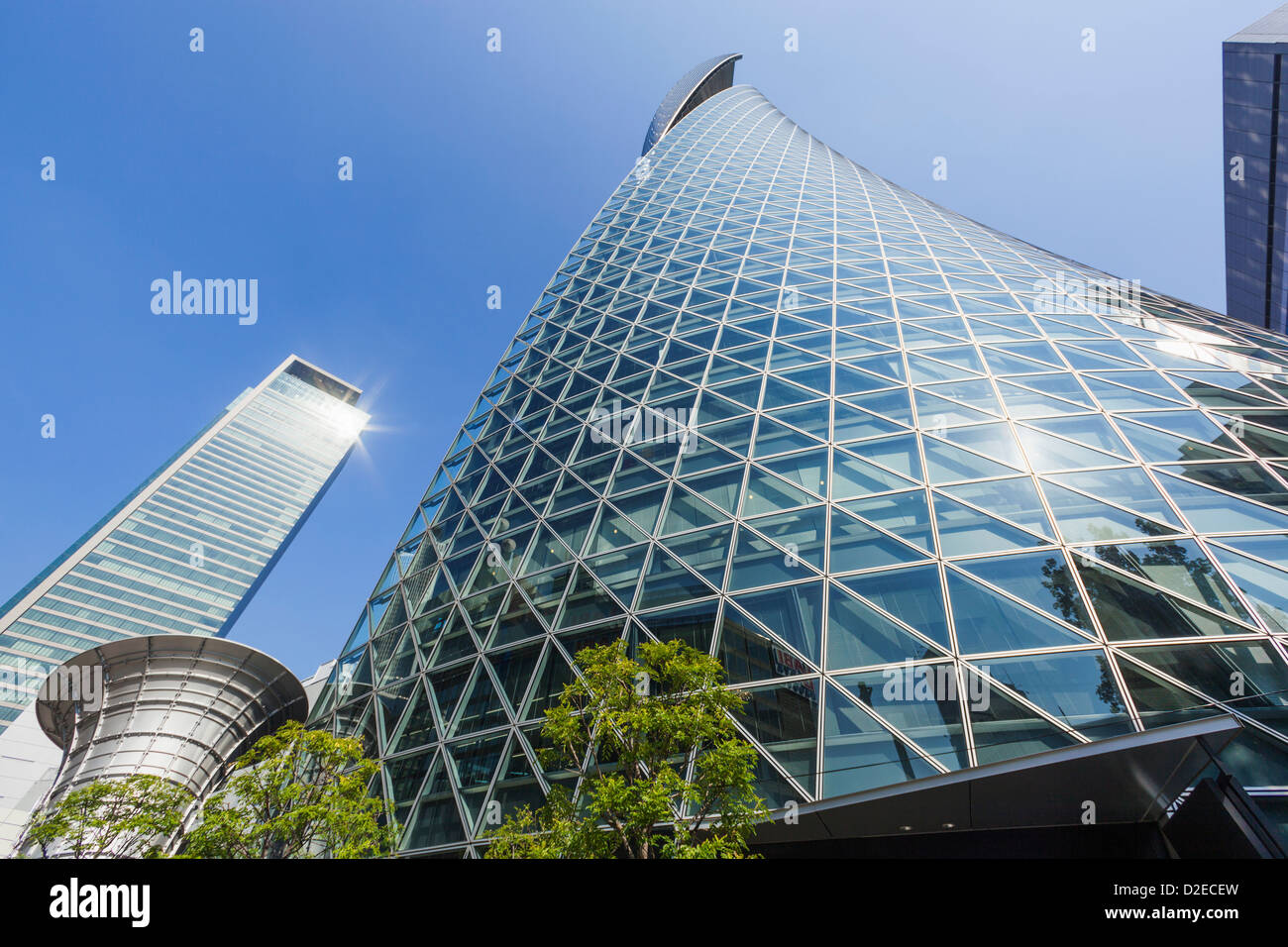 Le Japon, Honshu, Aichi, Nagoya, Mode Gakuen Spiral Tower Building Banque D'Images