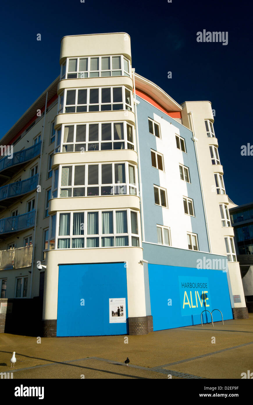 Bâtiment moderne en dehors de l'angleterre bristol port flottant Banque D'Images