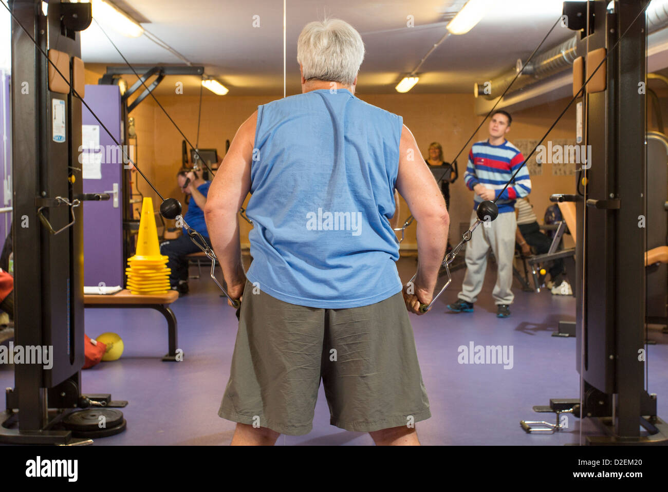 Centre de médecine du sport Banque D'Images