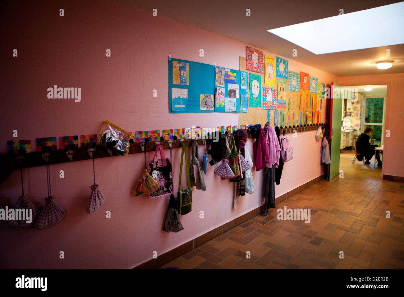 ÉCOLE PRIMAIRE Banque D'Images