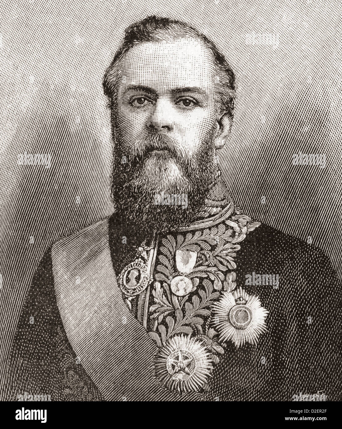 Victor Alexander Bruce, 9e comte d'Elgin, 13e comte de Kincardine, 1849 -1917, alias Lord Bruce jusqu'en 1863. Homme politique britannique. Banque D'Images