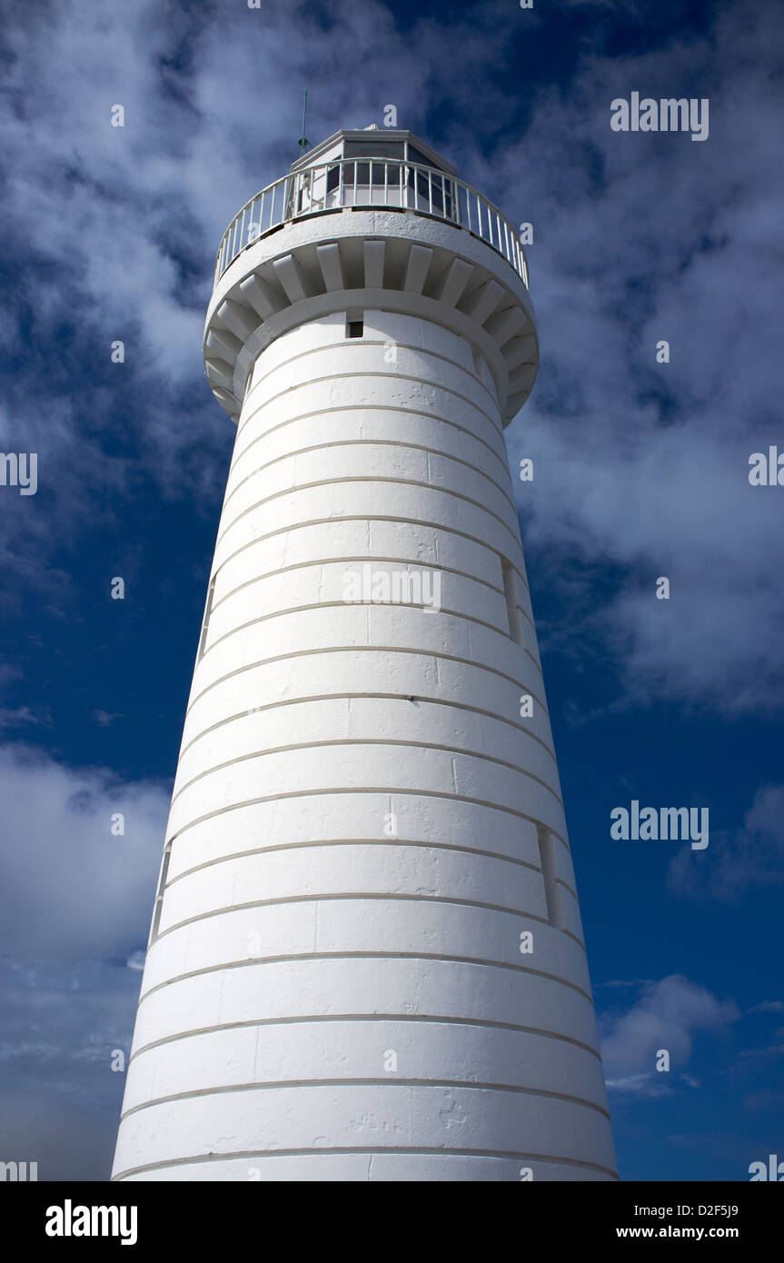 Donaghadee lighthouse pier le comté de Down en Irlande du Nord Banque D'Images