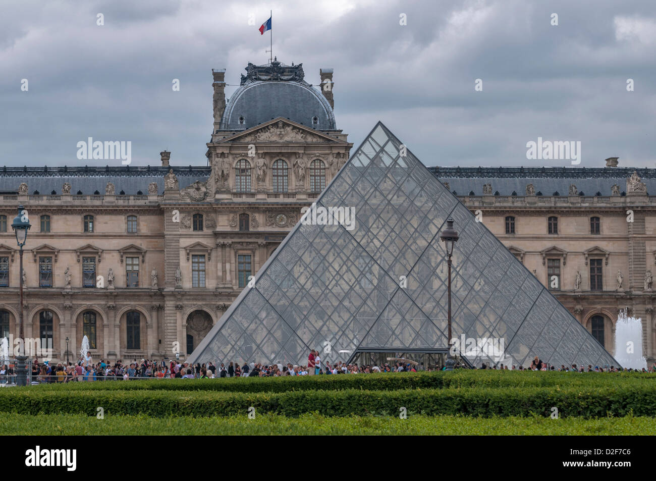Musée du Louvre à Paris, France Banque D'Images