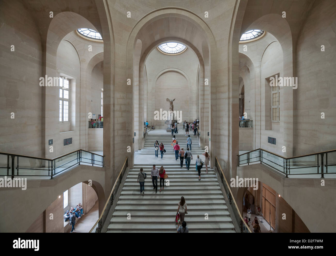 Musée du Louvre à Paris, France Banque D'Images