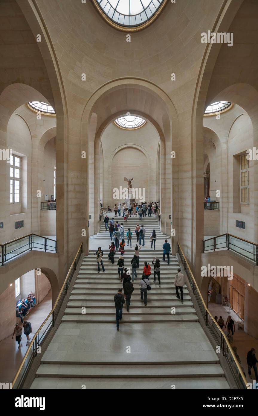 Musée du Louvre à Paris, France Banque D'Images