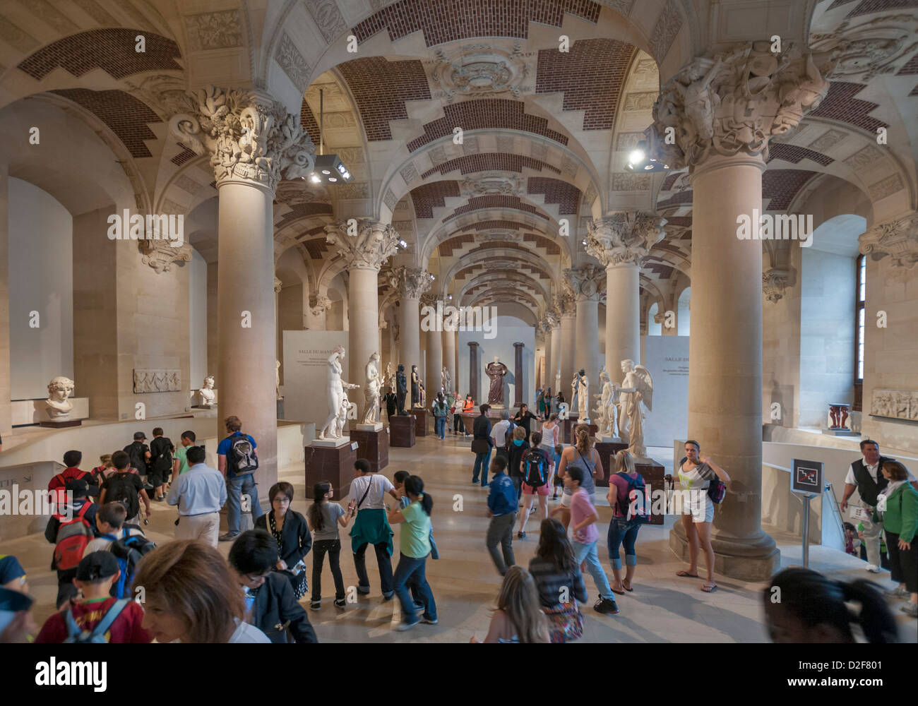 Musée du Louvre à Paris, France Banque D'Images