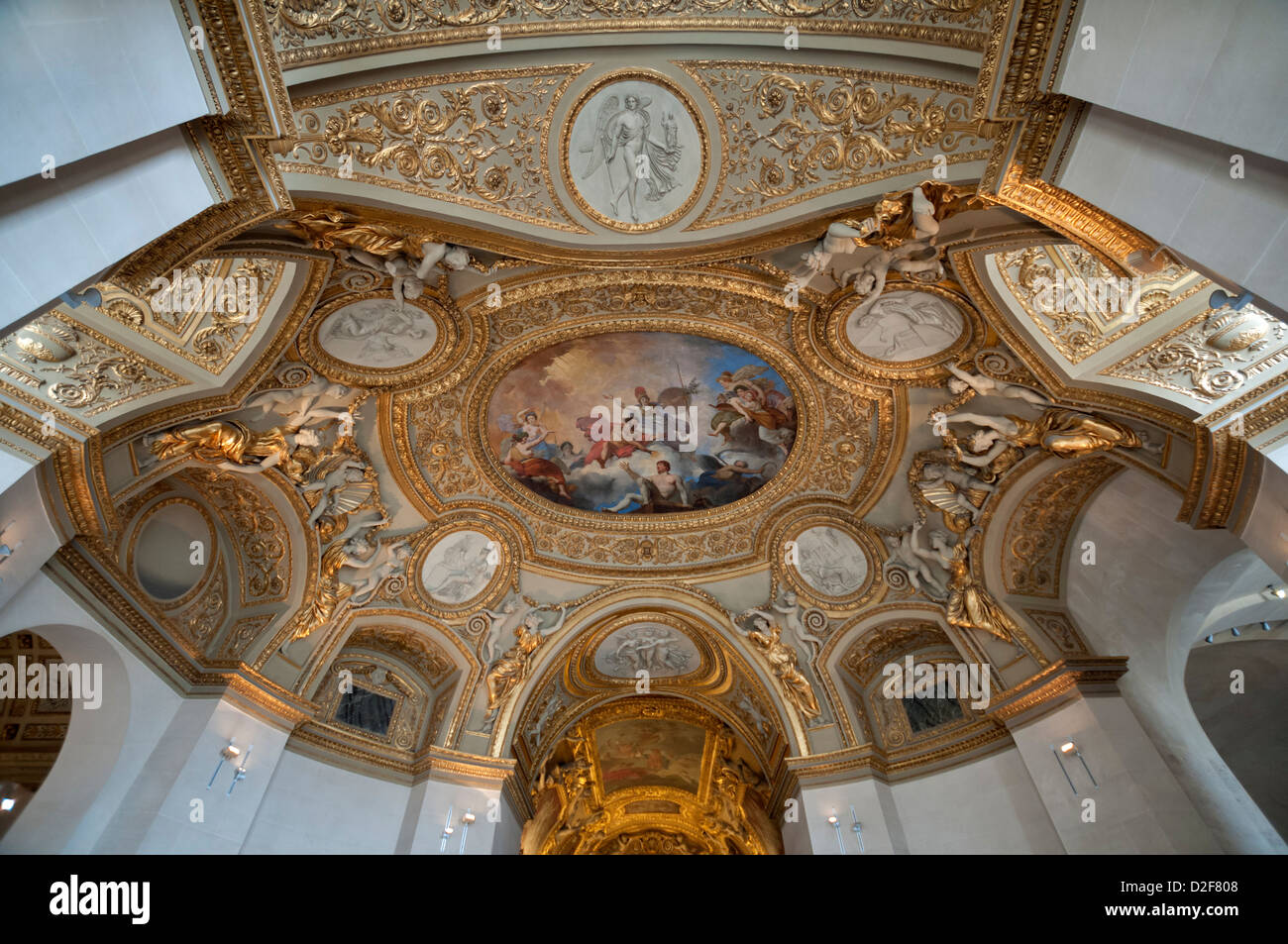 Musée du Louvre à Paris, France Banque D'Images