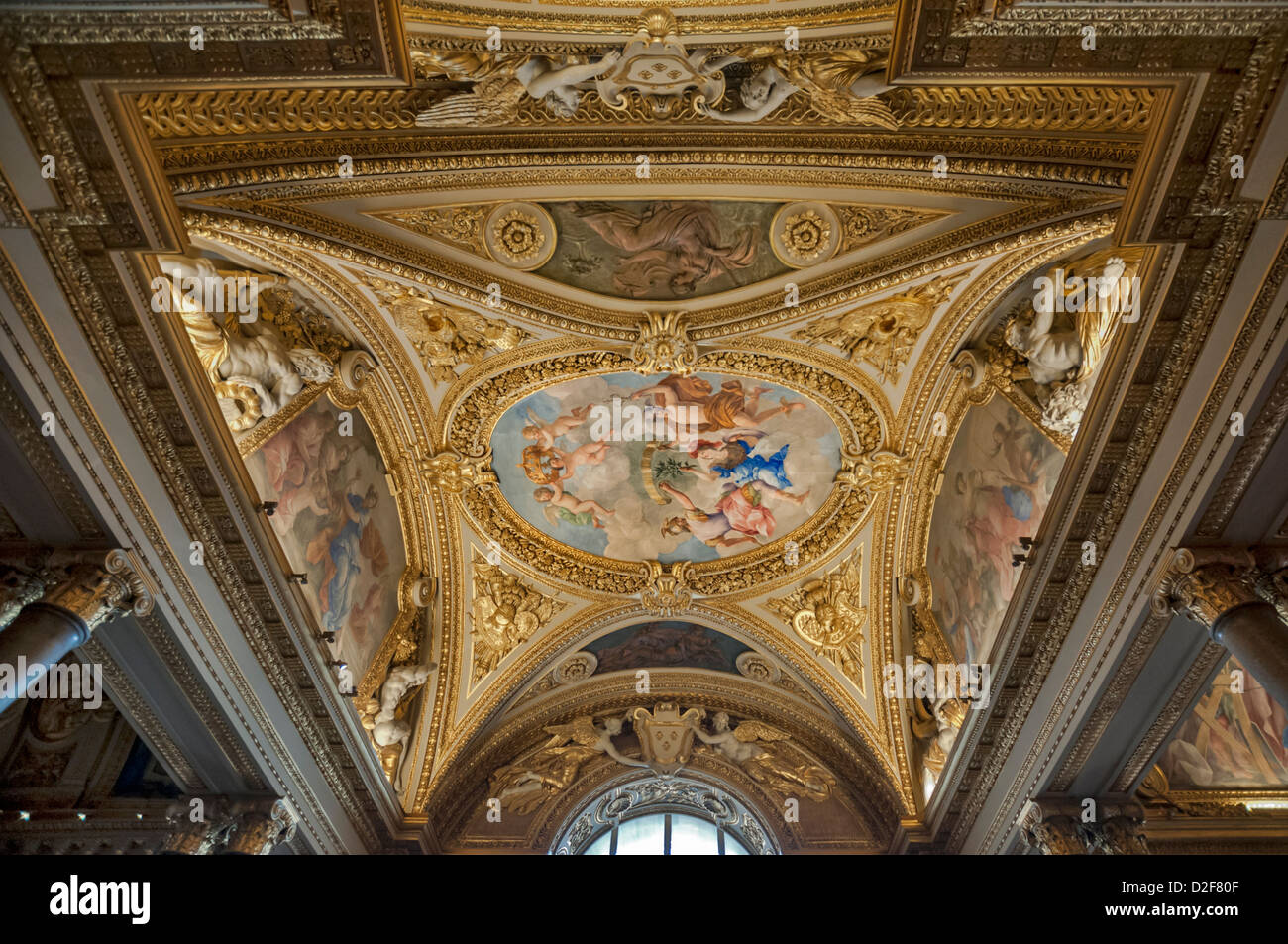 Musée du Louvre à Paris, France Banque D'Images