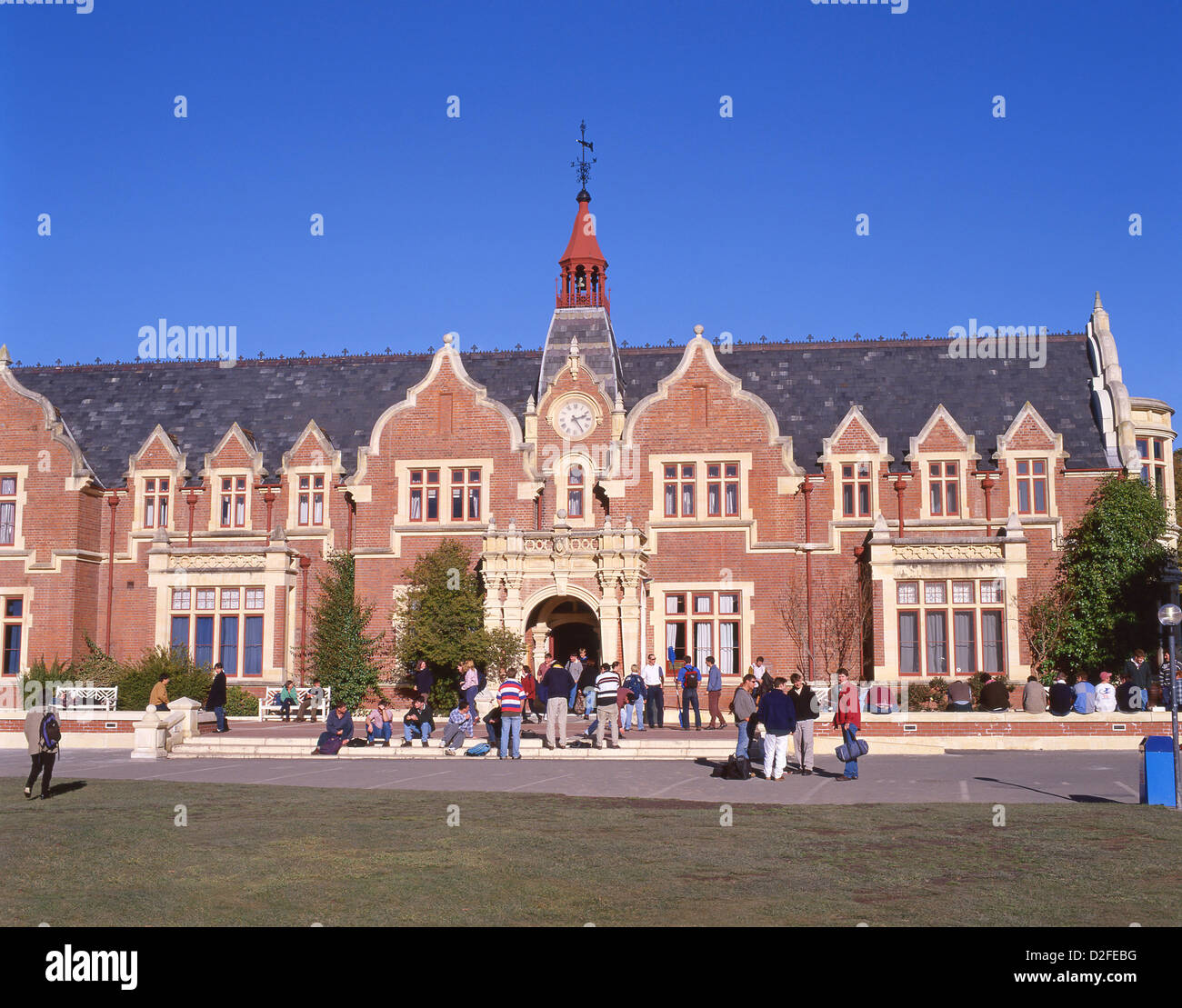 Ivey Memorial Hall, Lincoln University, Lincoln, District de Selwyn, Canterbury, Nouvelle-Zélande Banque D'Images