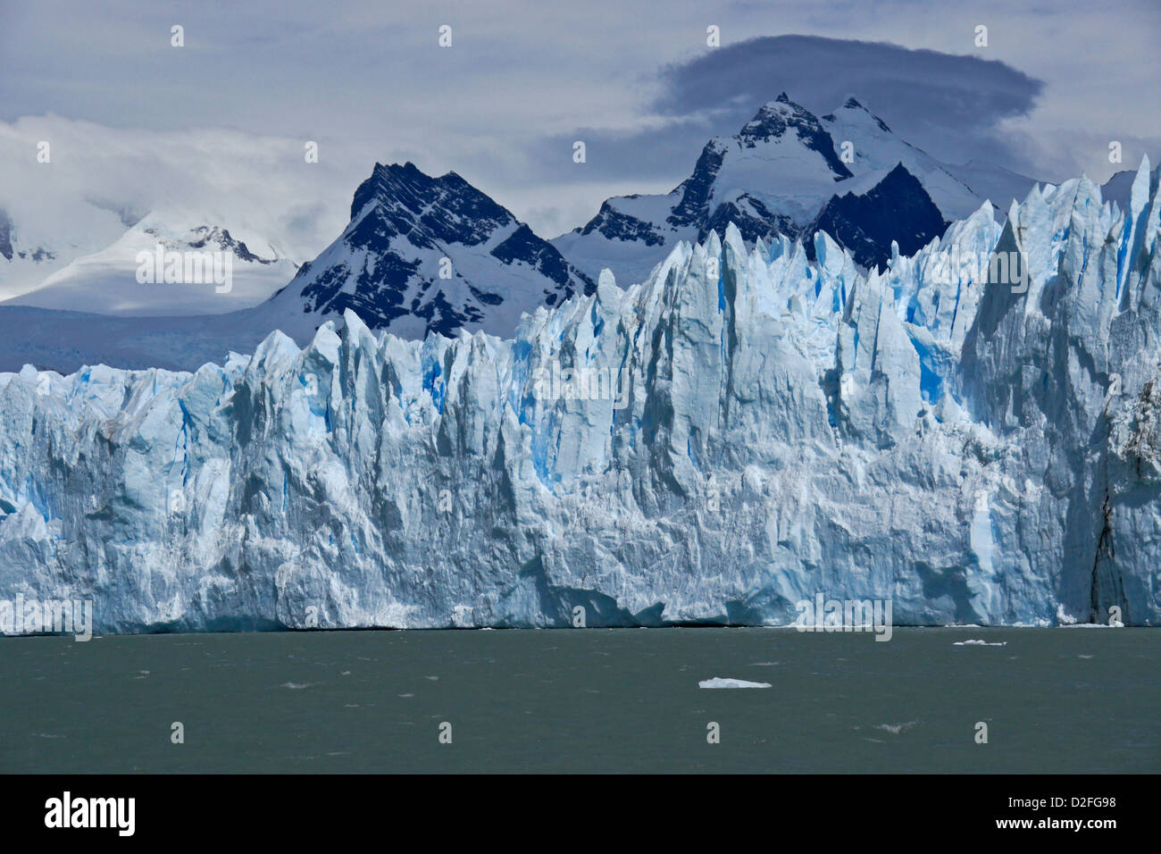 Le glacier Perito Moreno, le Parc National Los Glaciares, Patagonie, Argentine Banque D'Images