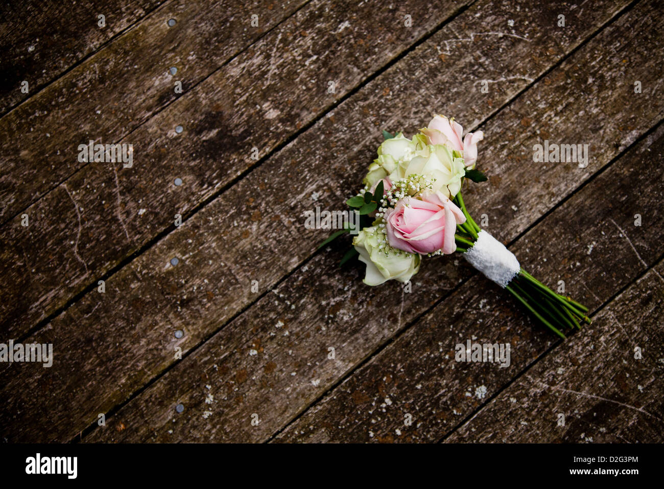 Un bouquet de fleurs mariage Banque D'Images